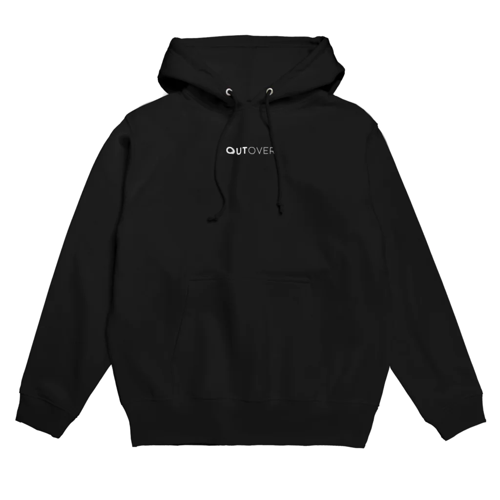 OUTOVERのOUTOVER_LOGO_WH Hoodie