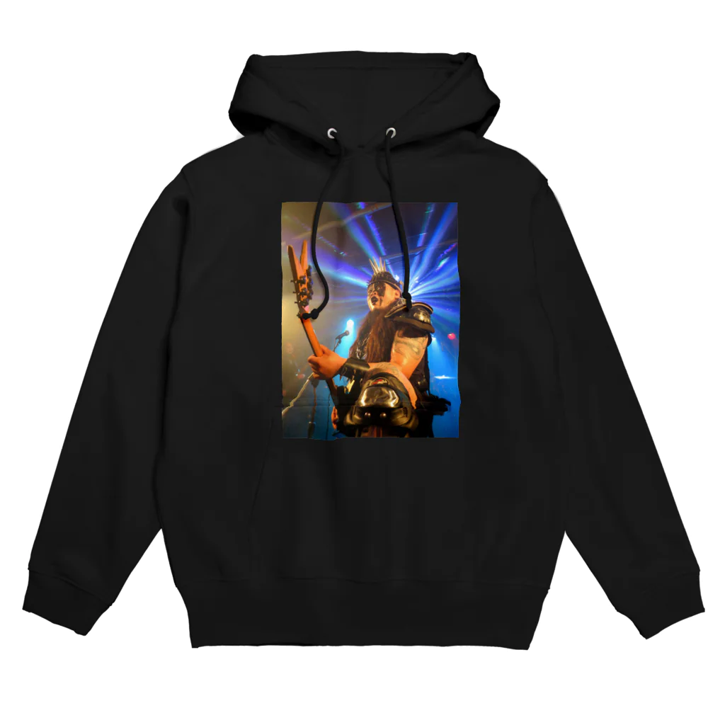 HELL DUMP人造人間SHOPの後光ライトニングサタン鈴木 Hoodie