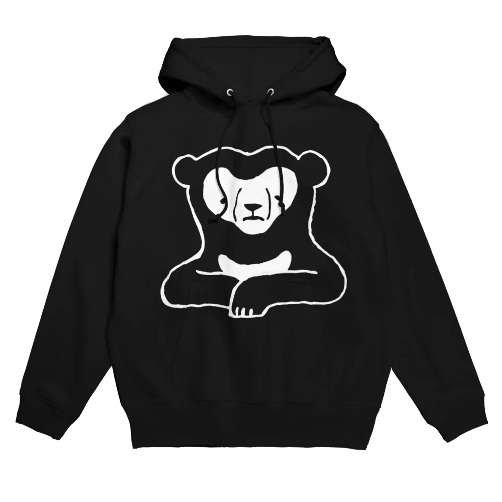 ナラティヴ・ラボ マーケットのくまざわくん（ホワイトライン） Hoodie