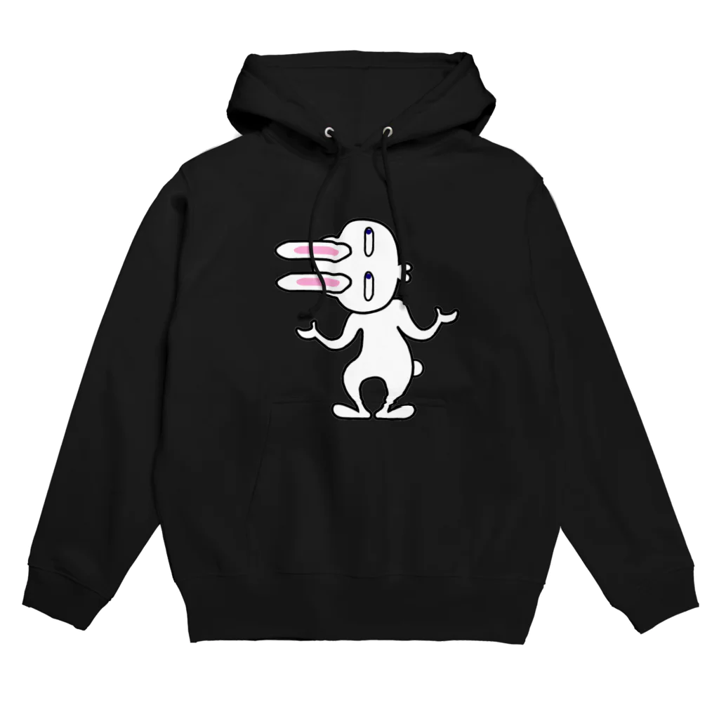 nekotayaのいじけるウサオ Hoodie