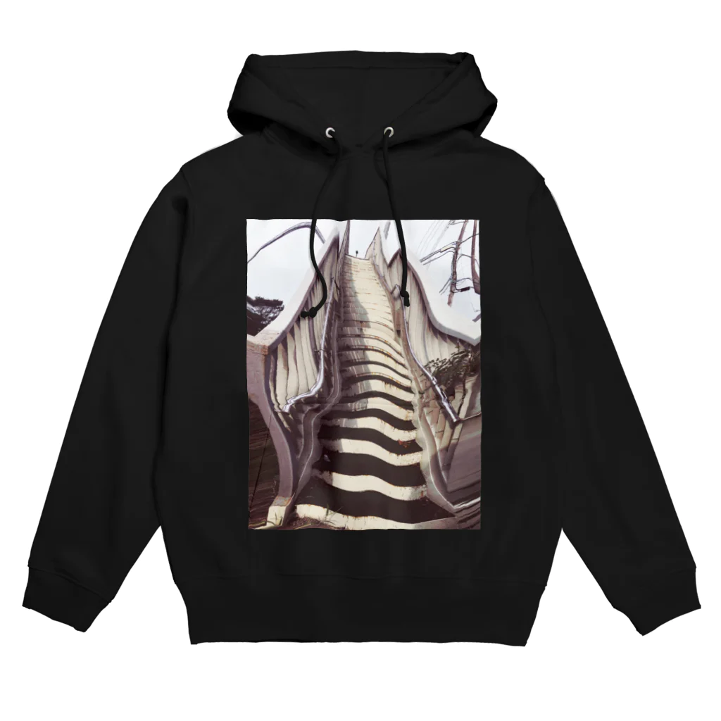 密室の歩道橋 Hoodie