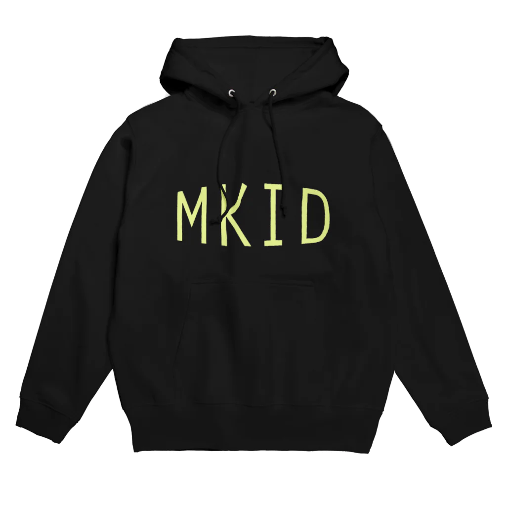 MKID公式のモダン系MKID パーカー