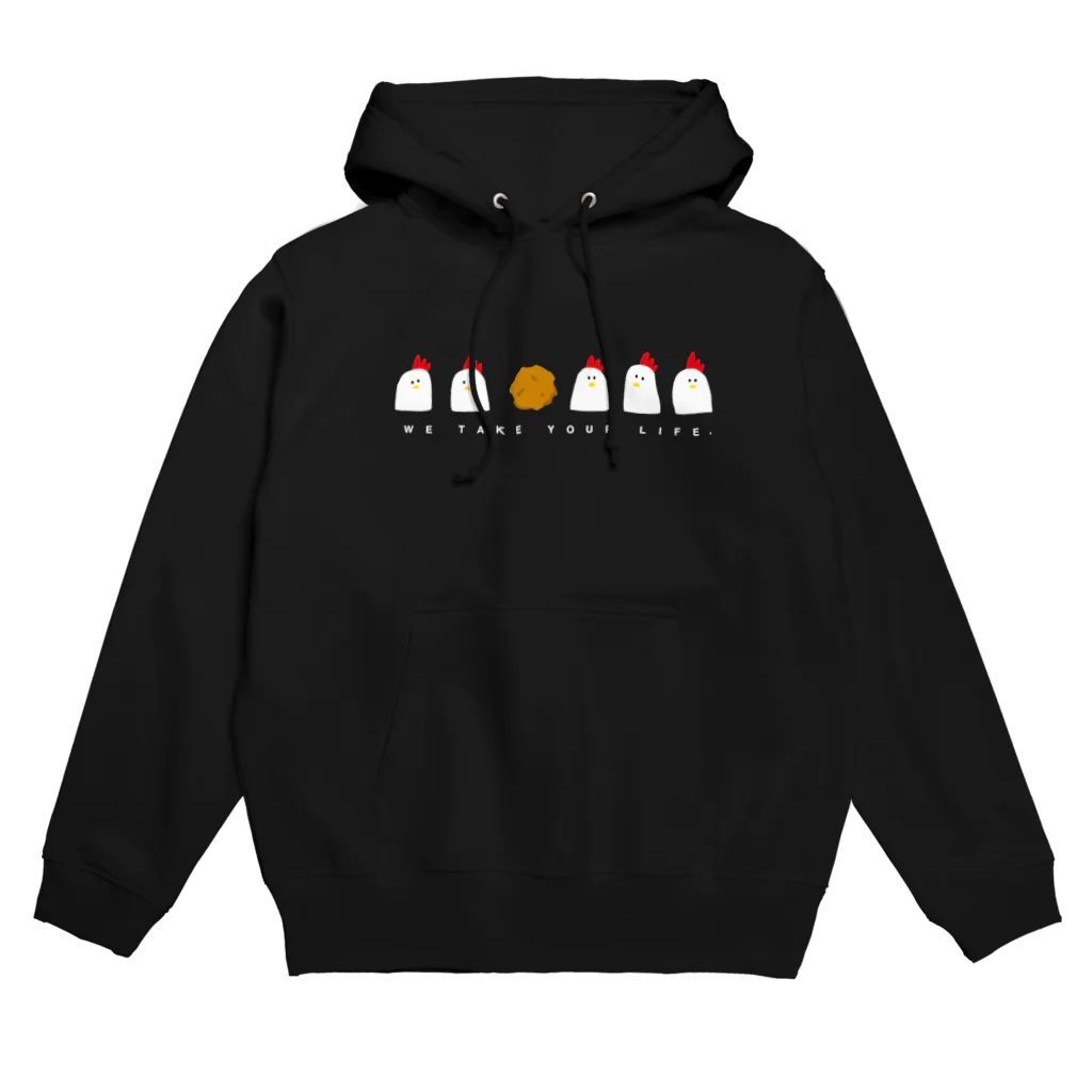 soboku.のニワトリとからあげ Hoodie