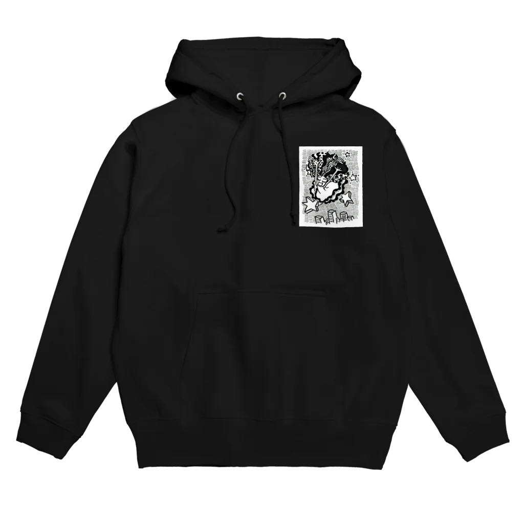 さんち屋　SUZURI支店の⚫︎うれしい女の子 Hoodie