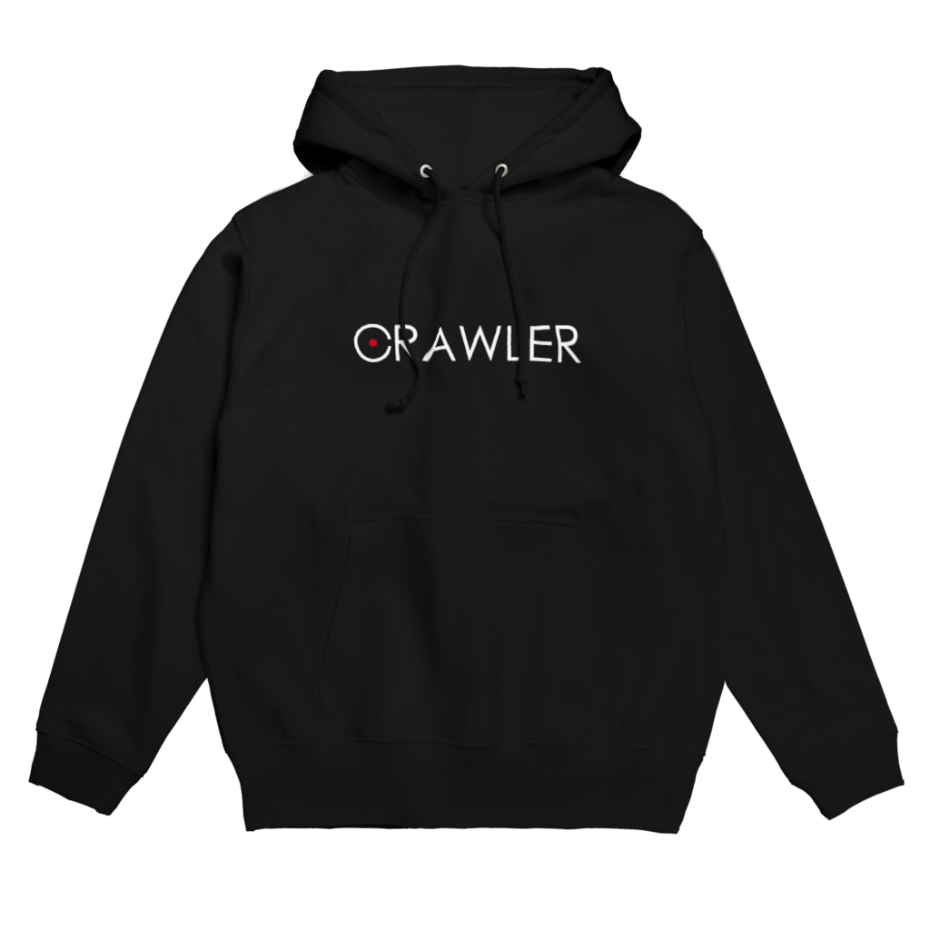CRAWLERのCRAWLER ホワイトロゴ Hoodie