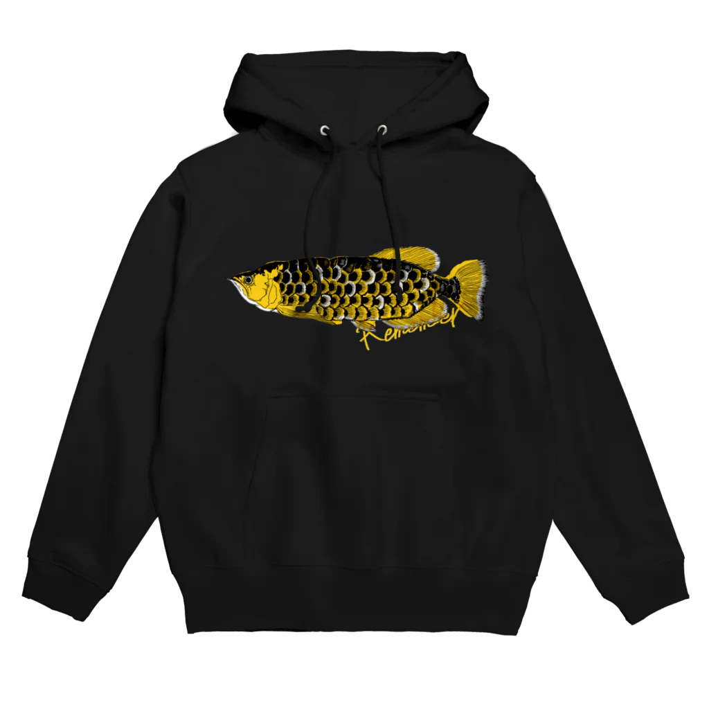 ばりんぐの金色のお魚 Hoodie