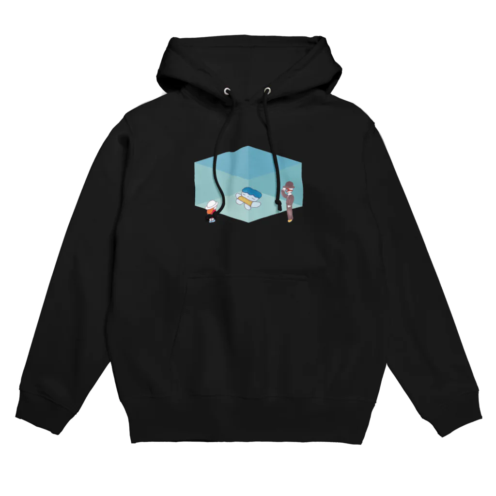 福田とおるの愛のスケスケボックス Hoodie