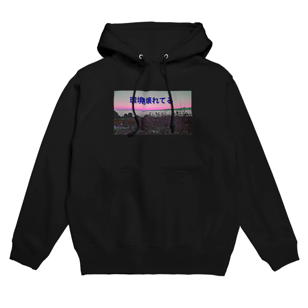 始皇帝 敬称略の環境壊れてるシリーズ Hoodie