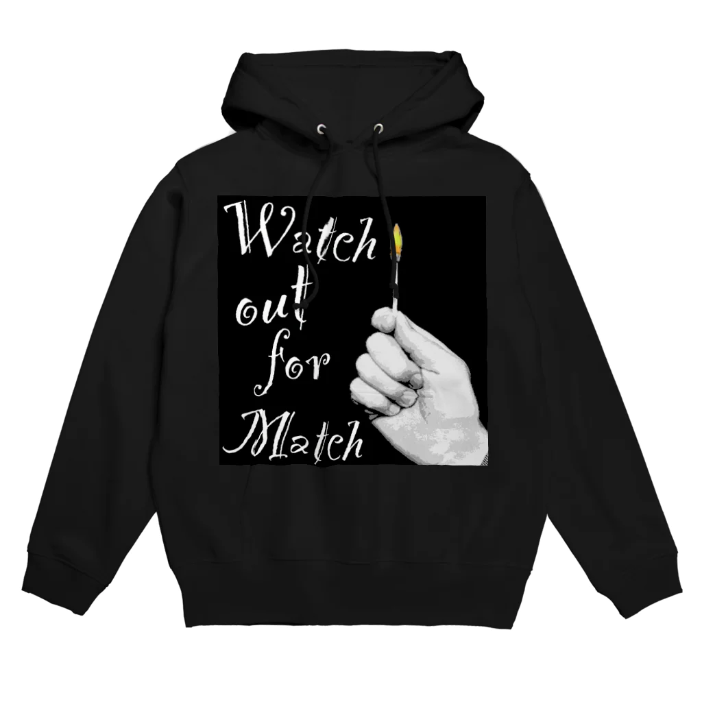 Nachi's Work ShopのWatch out for Match〜火の用心〜 パーカー