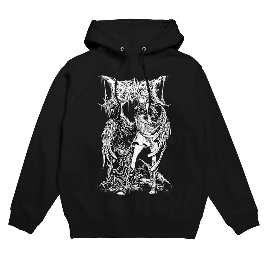 【Carnage Society】のANGEL(BLACK) Hoodie