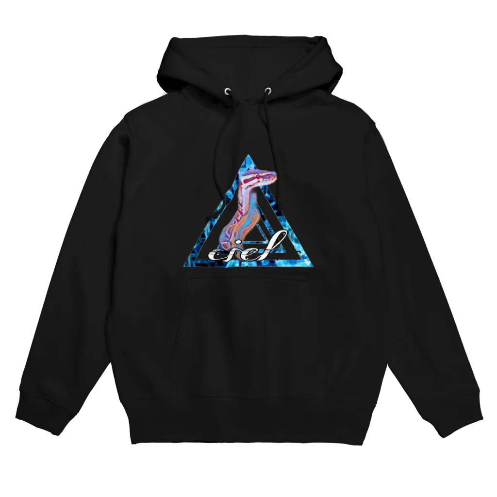 CIELのTriangle  Python big T Hoodie