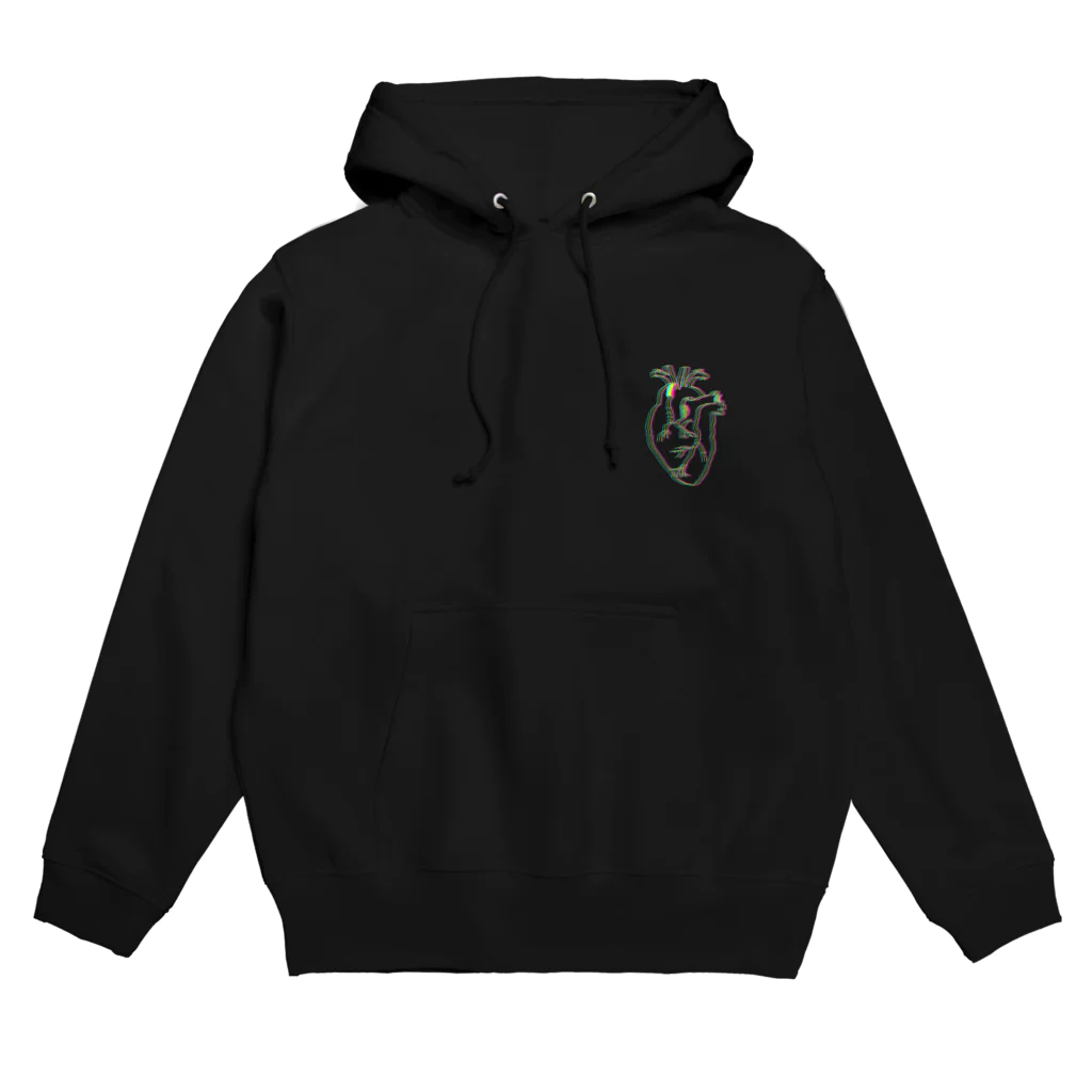 がつの派手な心臓 Hoodie