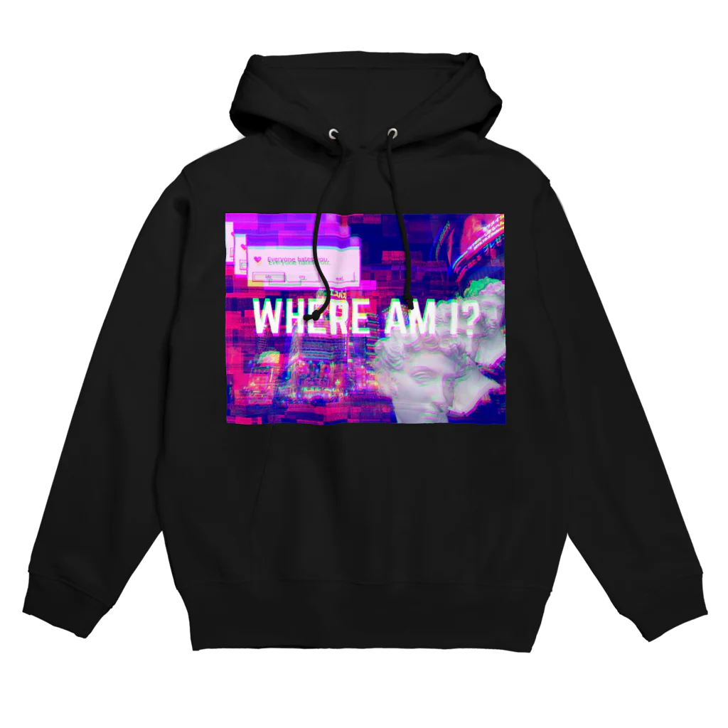 秋野のWHERE AM I? Hoodie