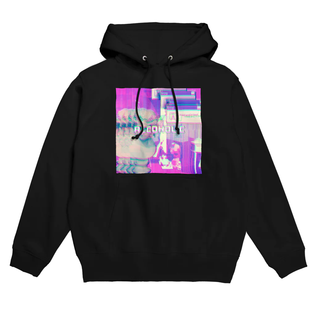 秋野のalcoholic Hoodie