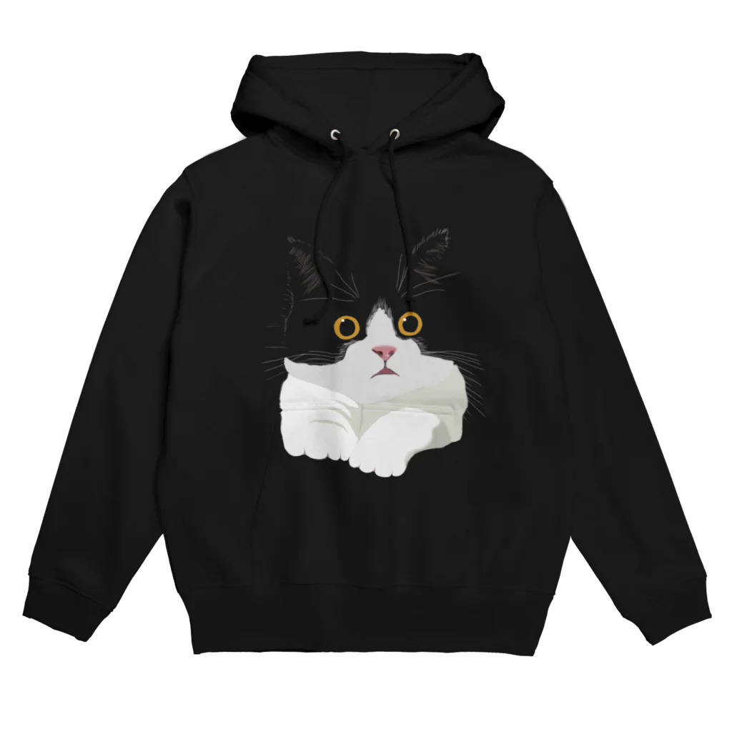 mayon's animal shopのはちわれ猫 Hoodie