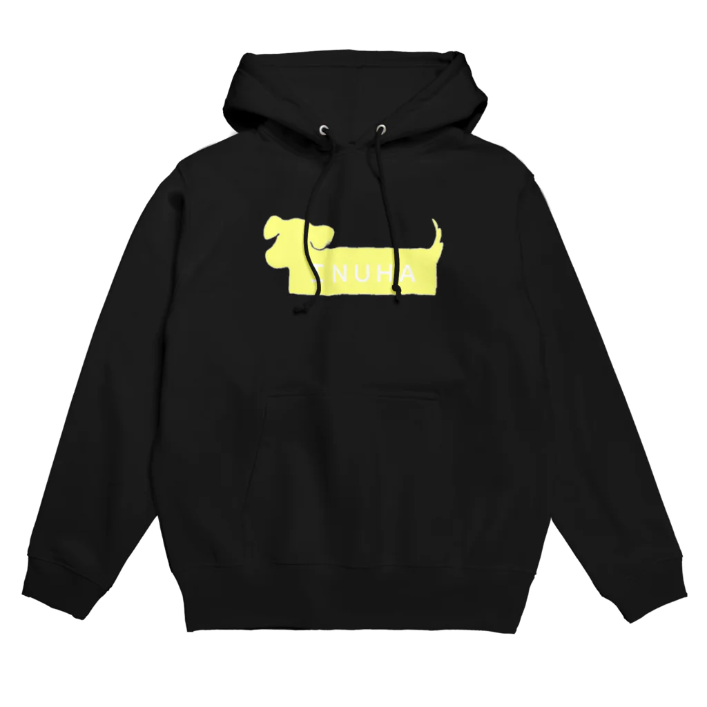 リスウサギの犬派ボックスロゴ風 Hoodie