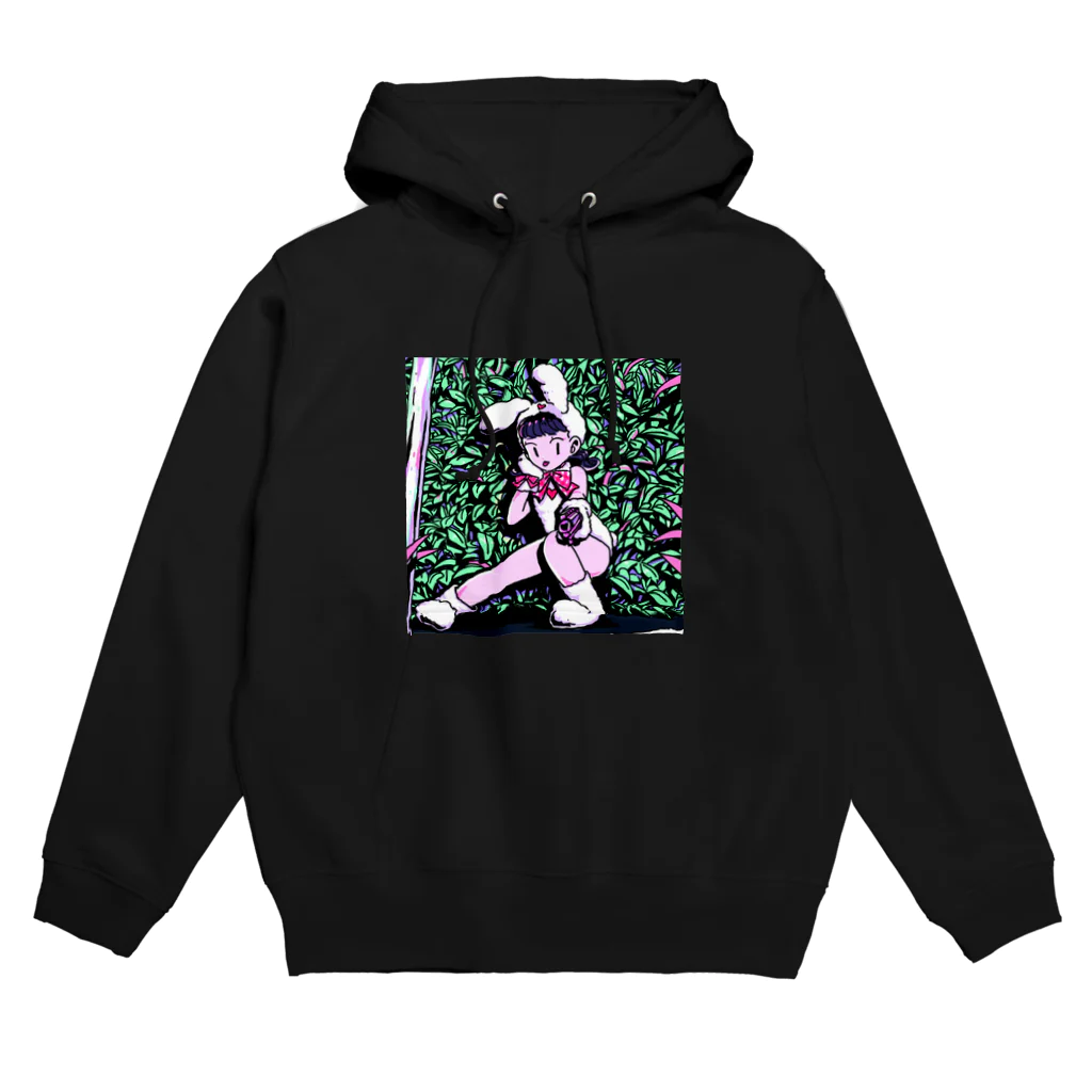 〰️のうさぎちゃん Hoodie