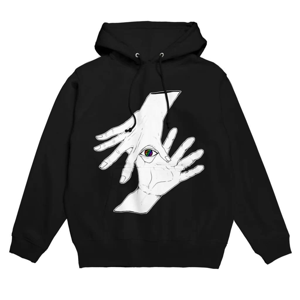 かにぱん工房の視力2.0 Hoodie