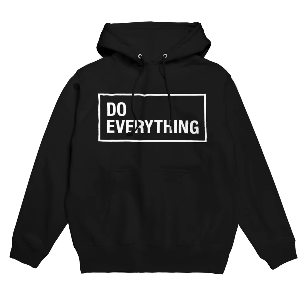 ゾエコレクションの(白文字)なんでもやんなきゃダメでしょ！DO EVERYTING Hoodie