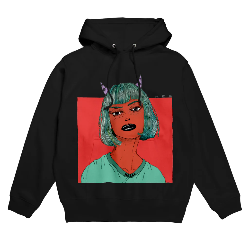 HElll - ヘル - のDevil Girl Hoodie