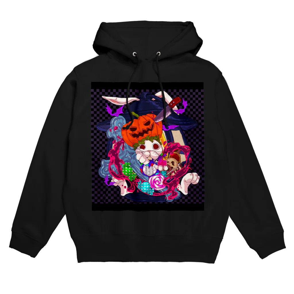 いちにのRabbit☆Halloween Hoodie