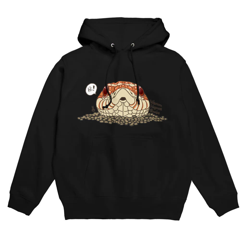 aknのシシバナヘッド（アルビノ） Hoodie