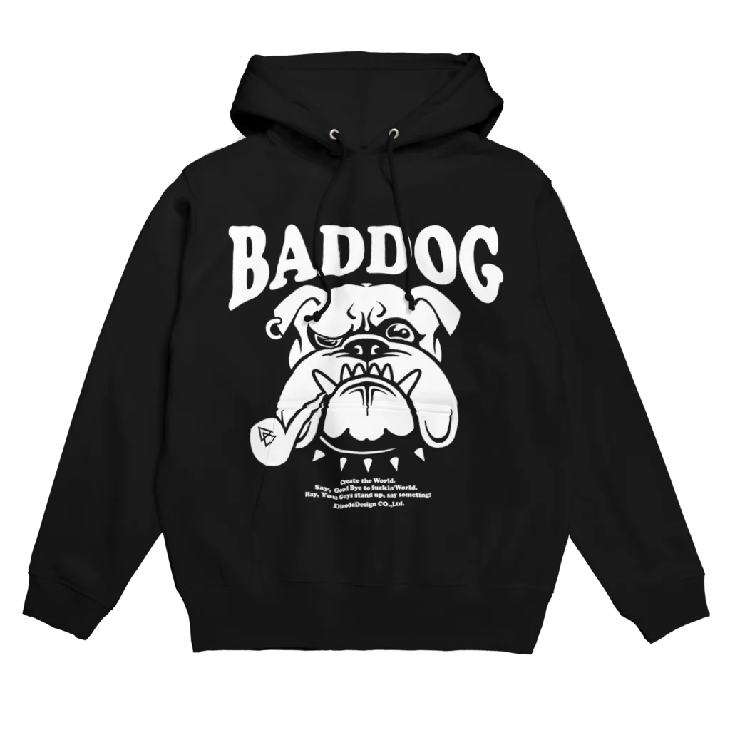 DieodeDesign2022のBADDOG パーカー