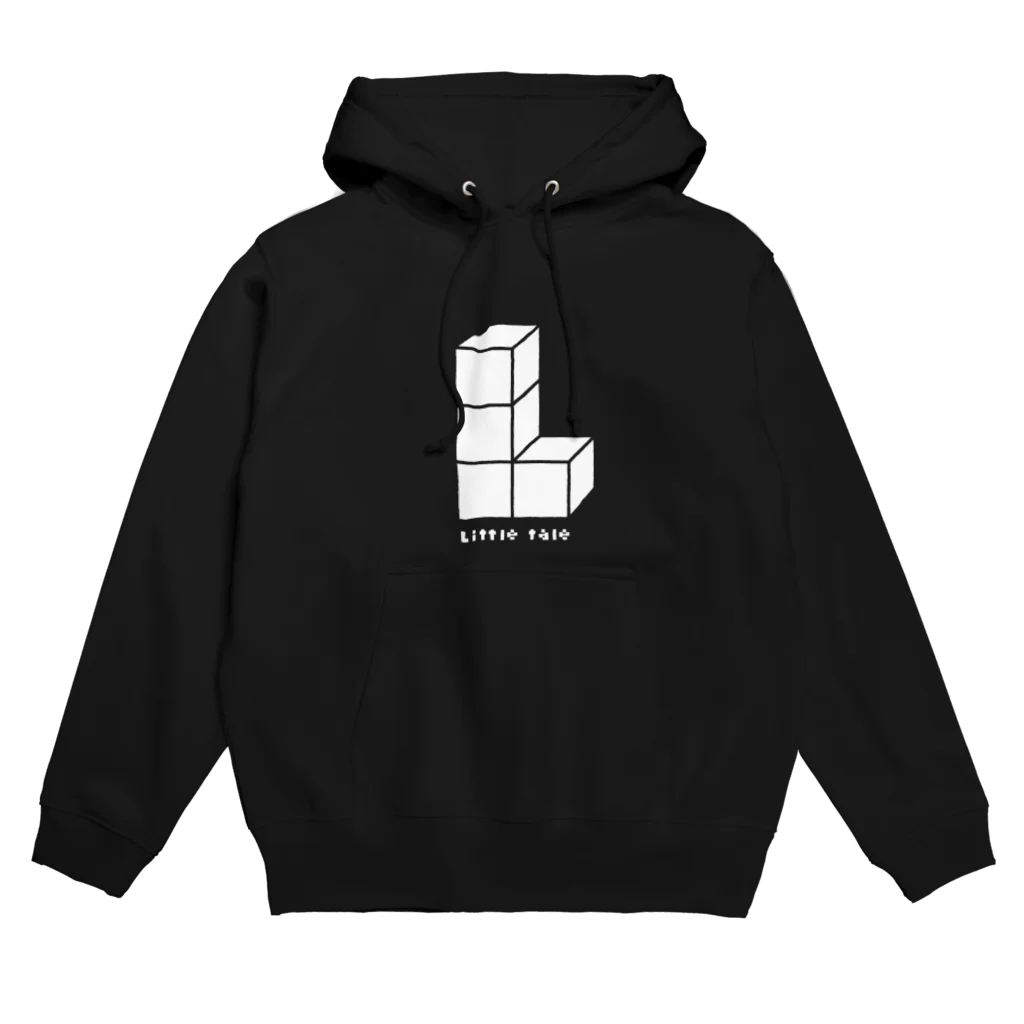 大阪日本橋オタクバーLittletale(リトルテイル)のLittleltaleロゴシリーズ(WH) Hoodie