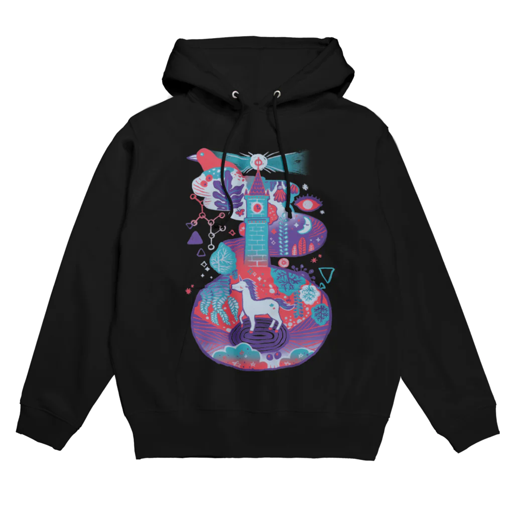 IZANAMI by Akane YabushitaのWonderland（世界の終りとハードボイルド・ワンダーランド） Hoodie