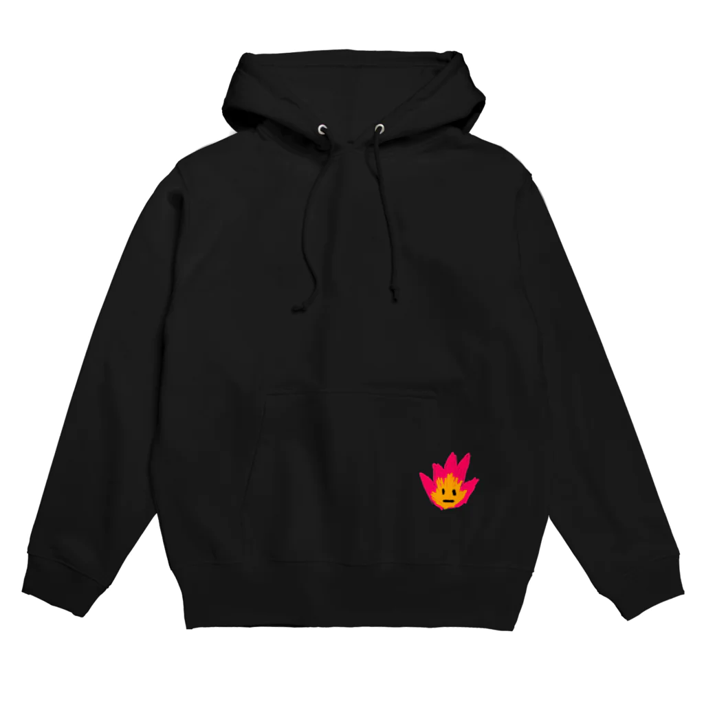 二児の父のお絵かきの【父の絵シリーズ】ふぁいやー Hoodie