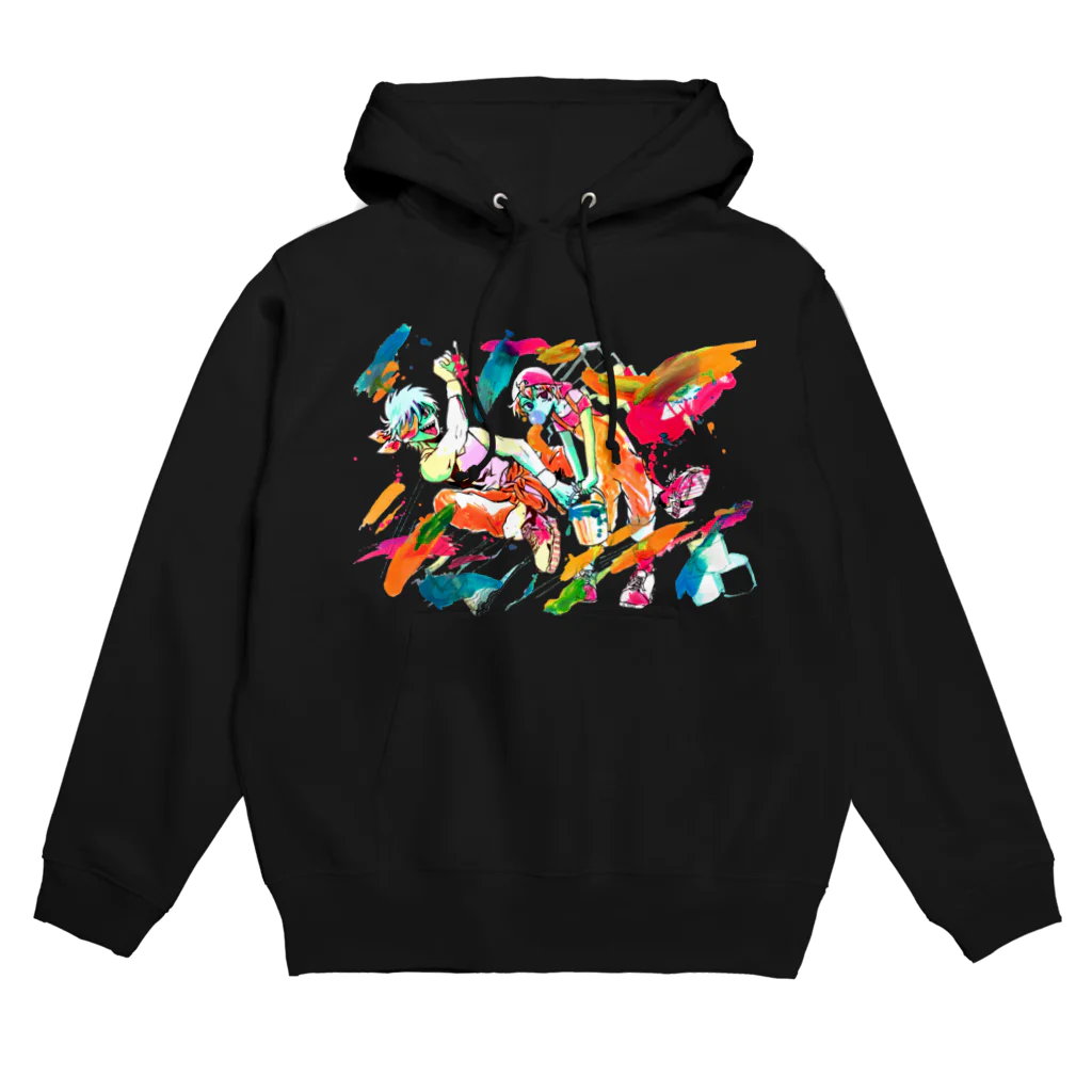 savanna hearts(サバンナハ〜ツ)のどぎつい差分オレンジ Hoodie