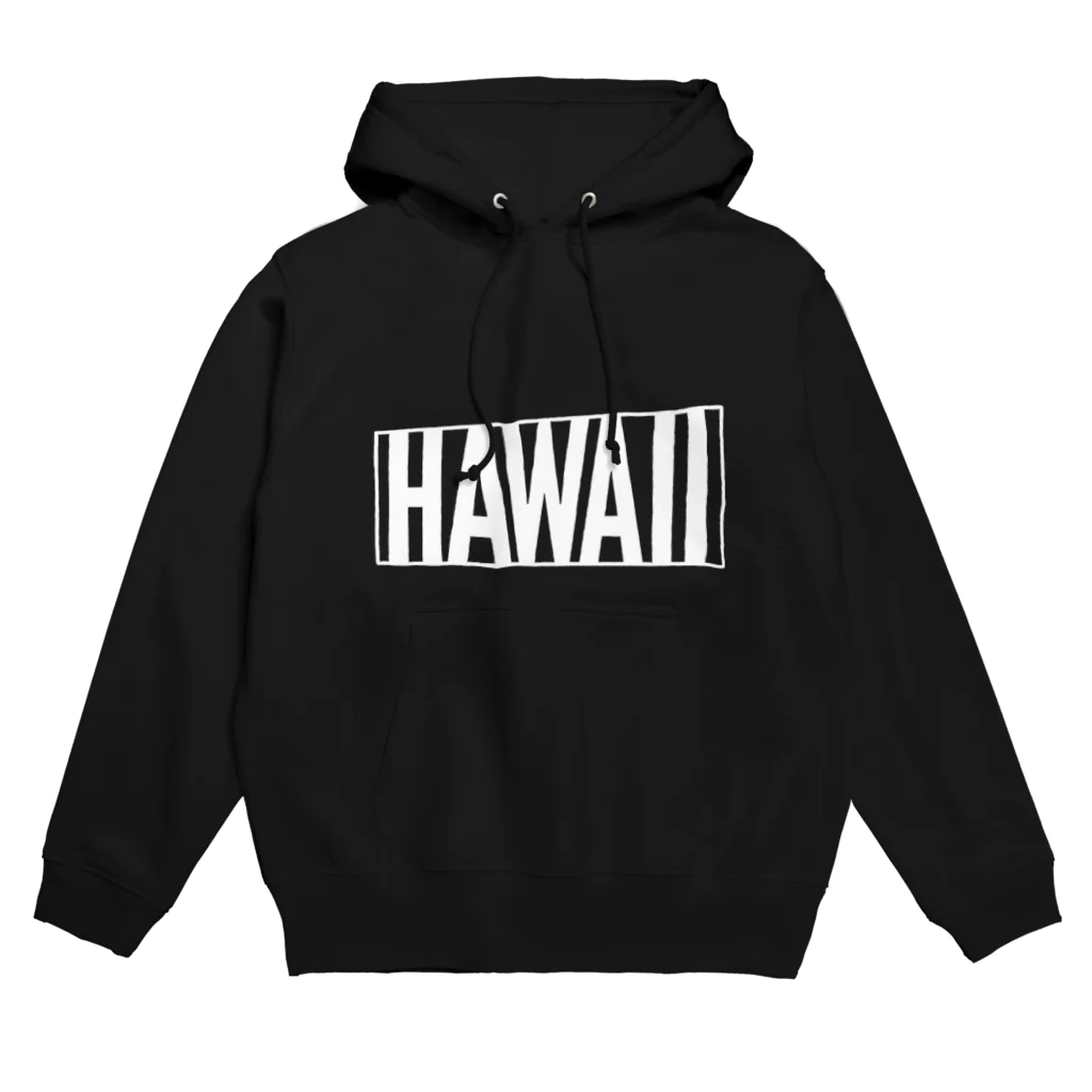 オヤジSHOPのTrapezoidal frame 【Hawaii】 ブラック パーカー