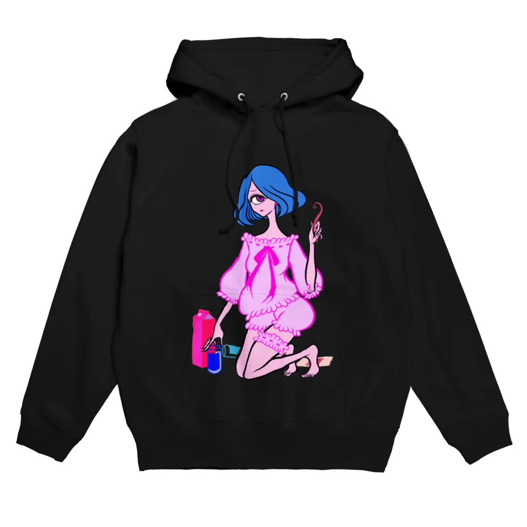 なみおのリモート飲み会単眼ちゃん Hoodie