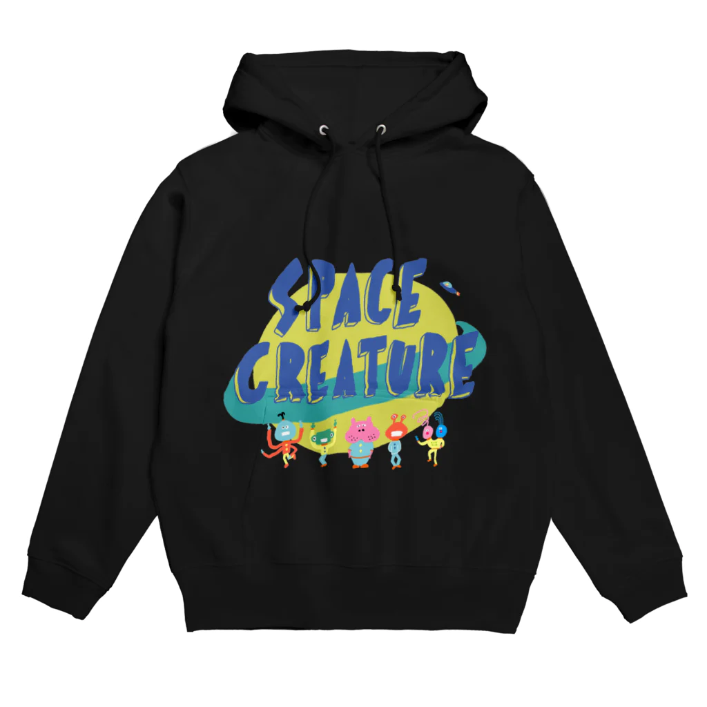 あいこシャキーンのSpace creature Hoodie