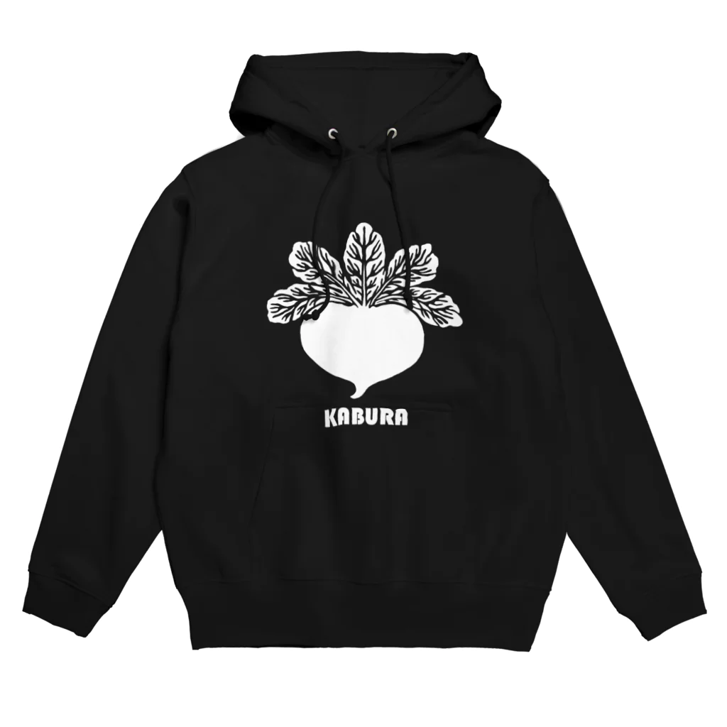 ツバメ堂の家紋ひとつかぶら<白> Hoodie