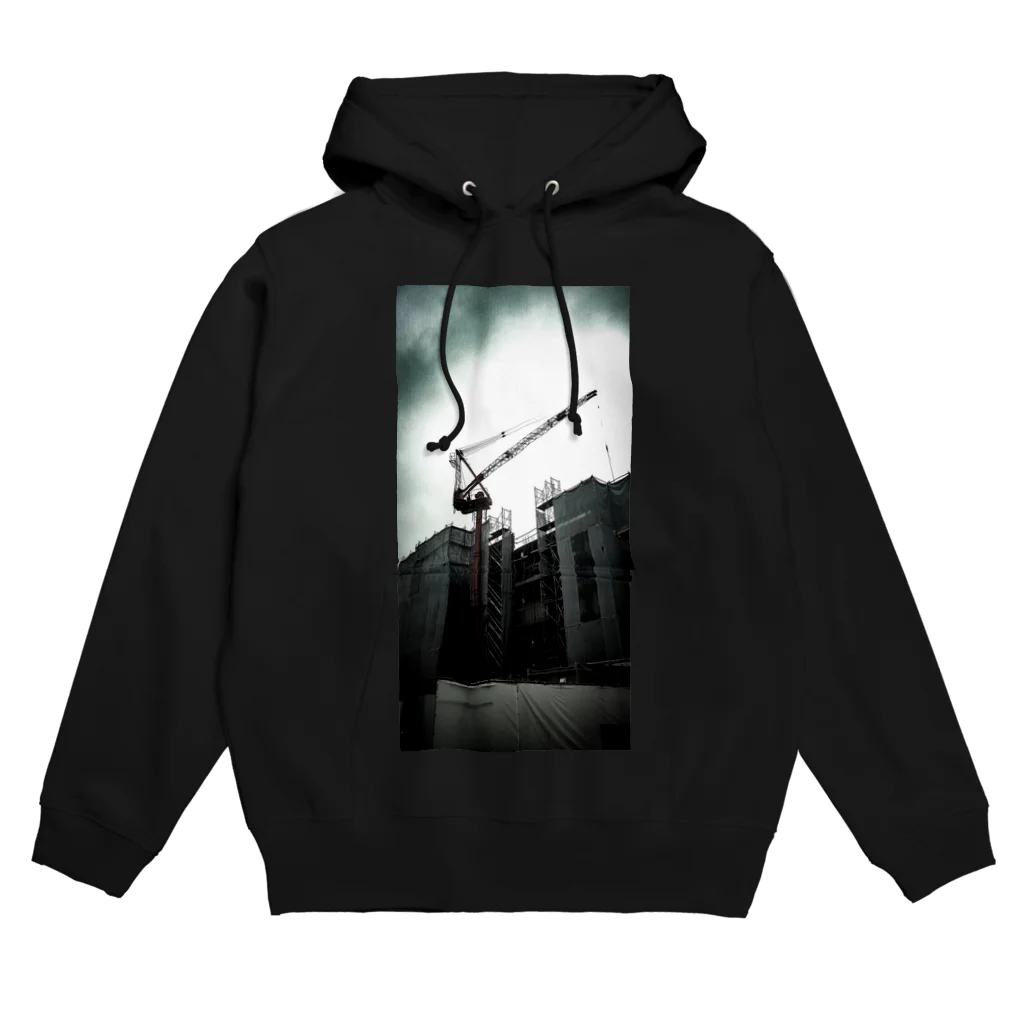 師匠のお店のConstruction site Hoodie