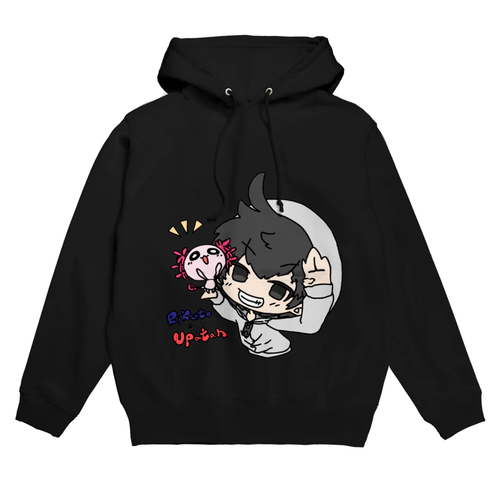 配信者六兎(りくと)の六兎うぱたんグッズ2016 Hoodie