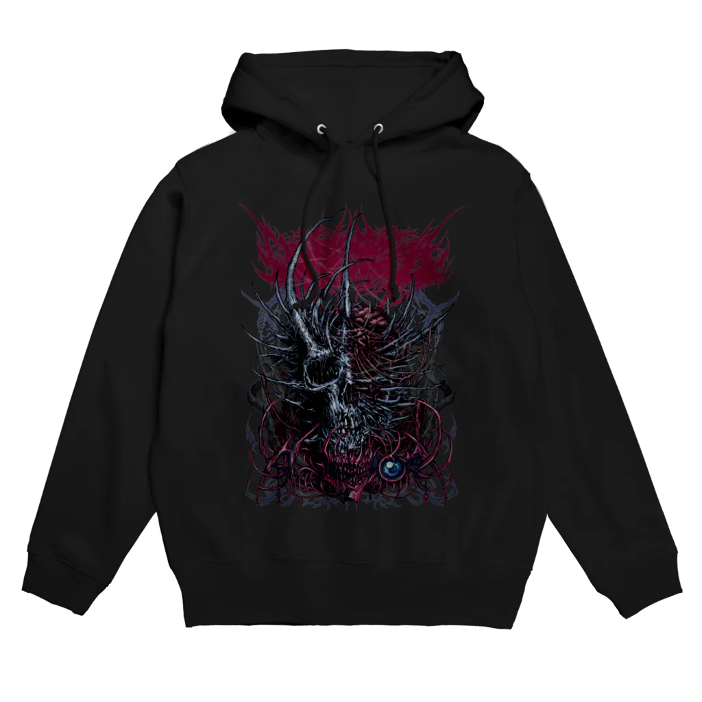 【Carnage Society】のBrutal Slull(COLOR) Hoodie