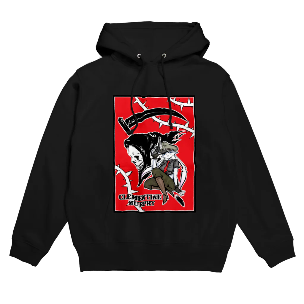 NINJA WARSの死神クレメンタイン・マーフィー Hoodie