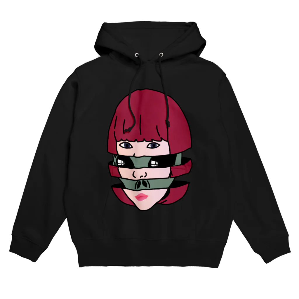 サッドパンダの私たちの中のシュールなエイリアン Hoodie