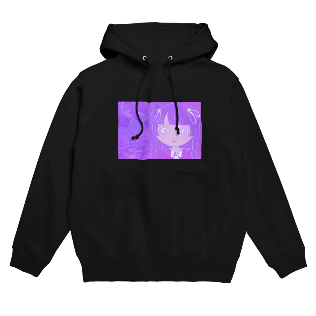 💜Salon de Lucia💜のPortrait No.xxx  BLUEBERRY Hoodie