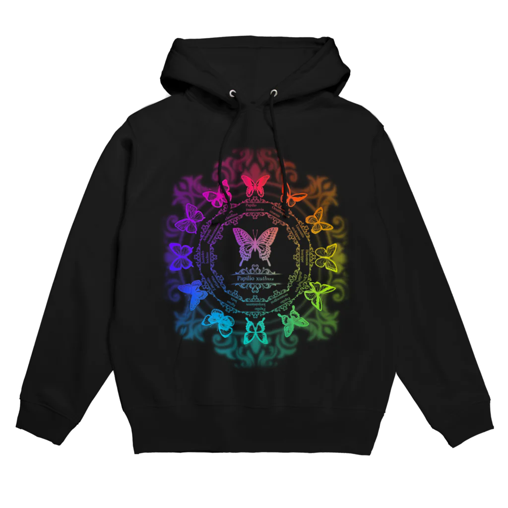 NEROの13 butterflies Hoodie