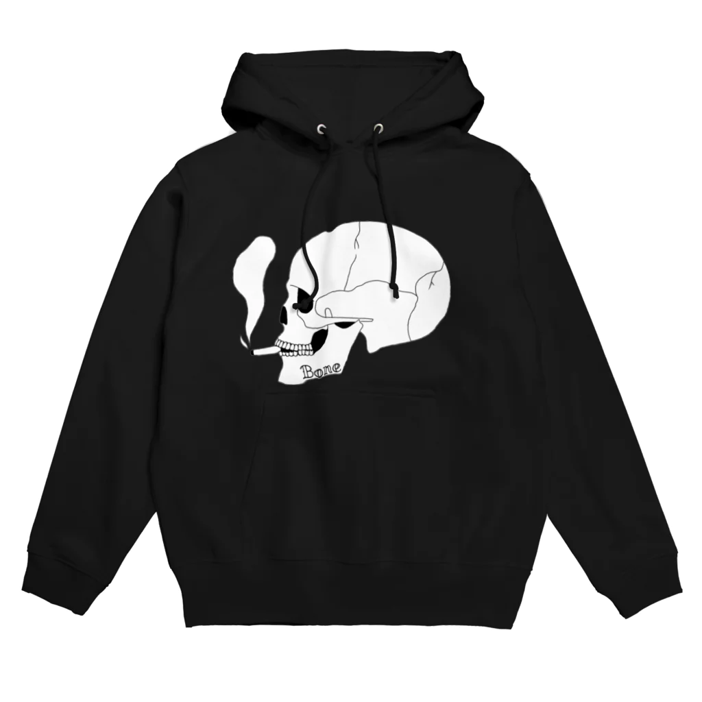 Black eyeのbone Hoodie