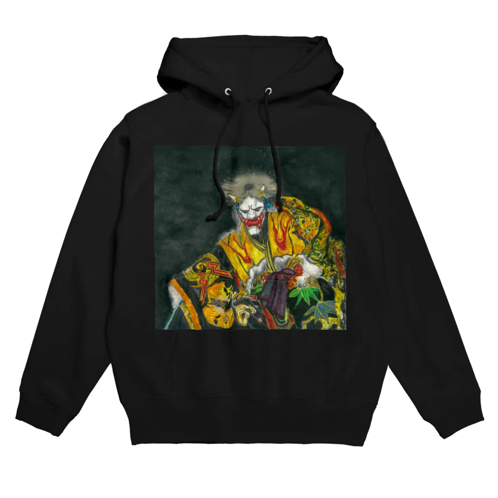 korokoro1959の石見神楽　塵輪（じんりん） Hoodie