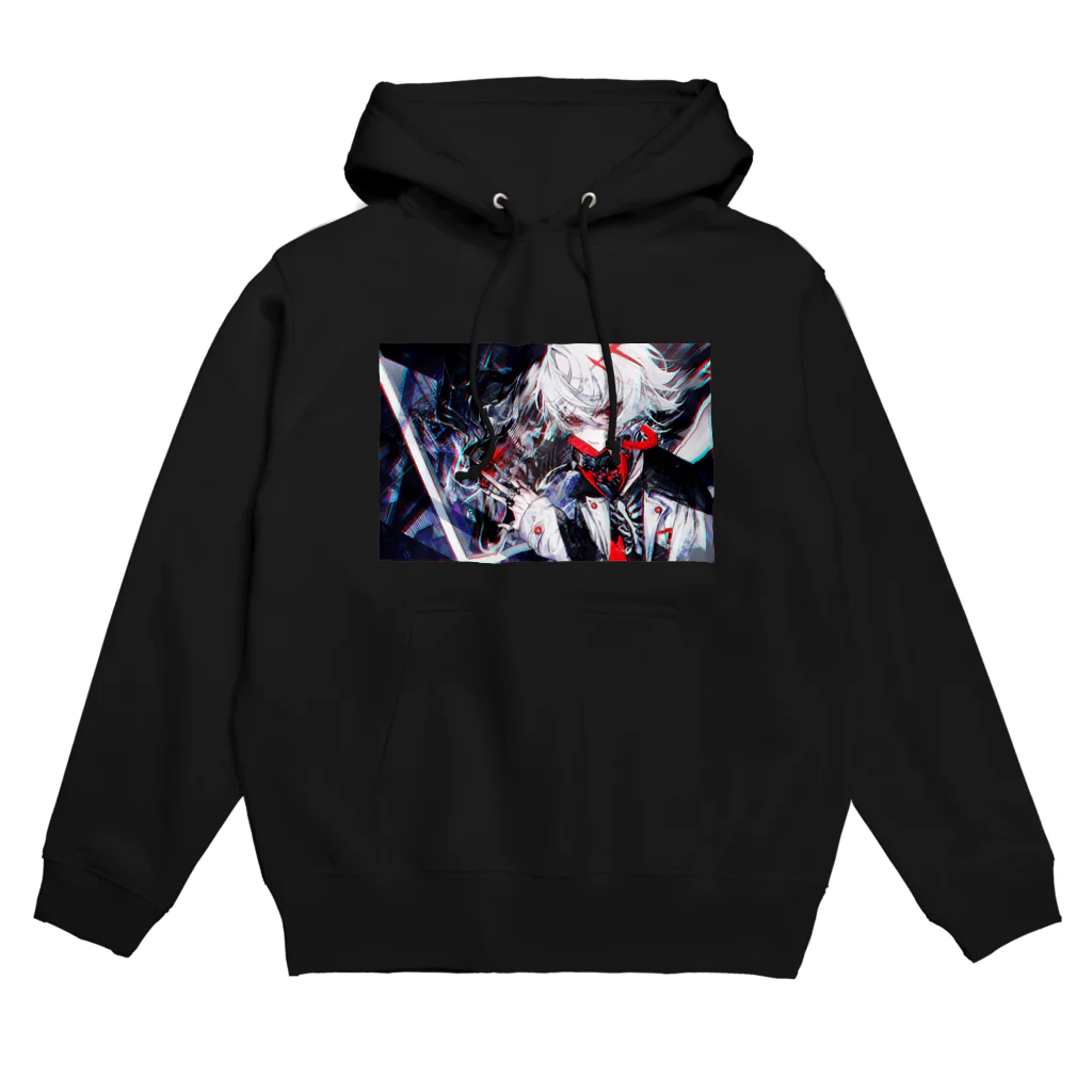 村カルキのBLACK２ Hoodie