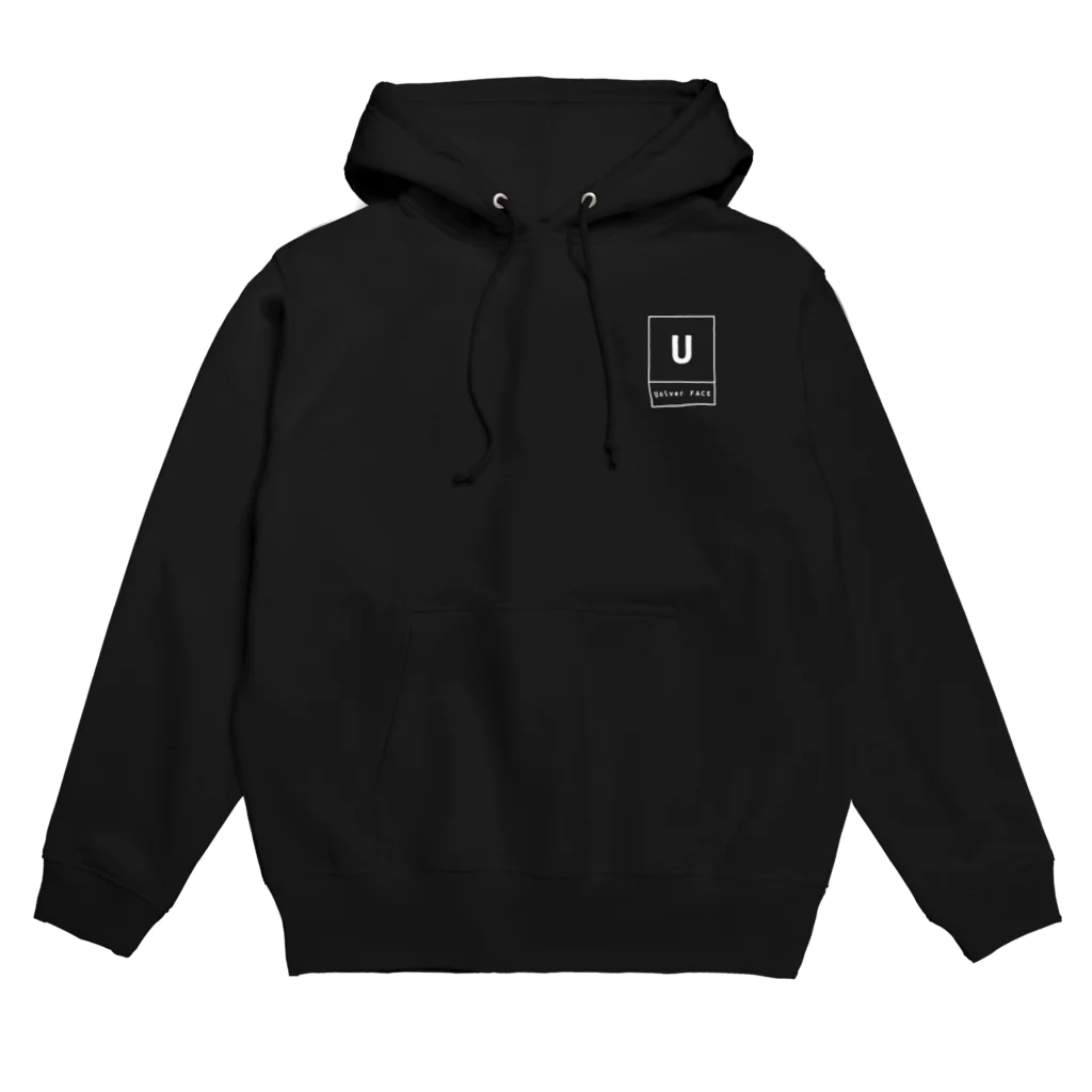 Univer FACEのUniver FACE パーカー　Light Blue Hoodie