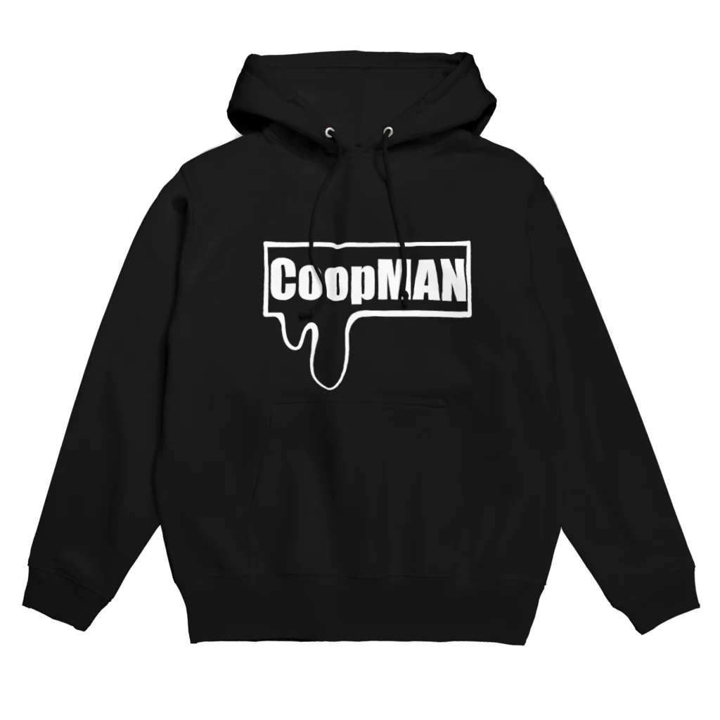 CoopMANのCoopMANグラフィックロゴ パーカー