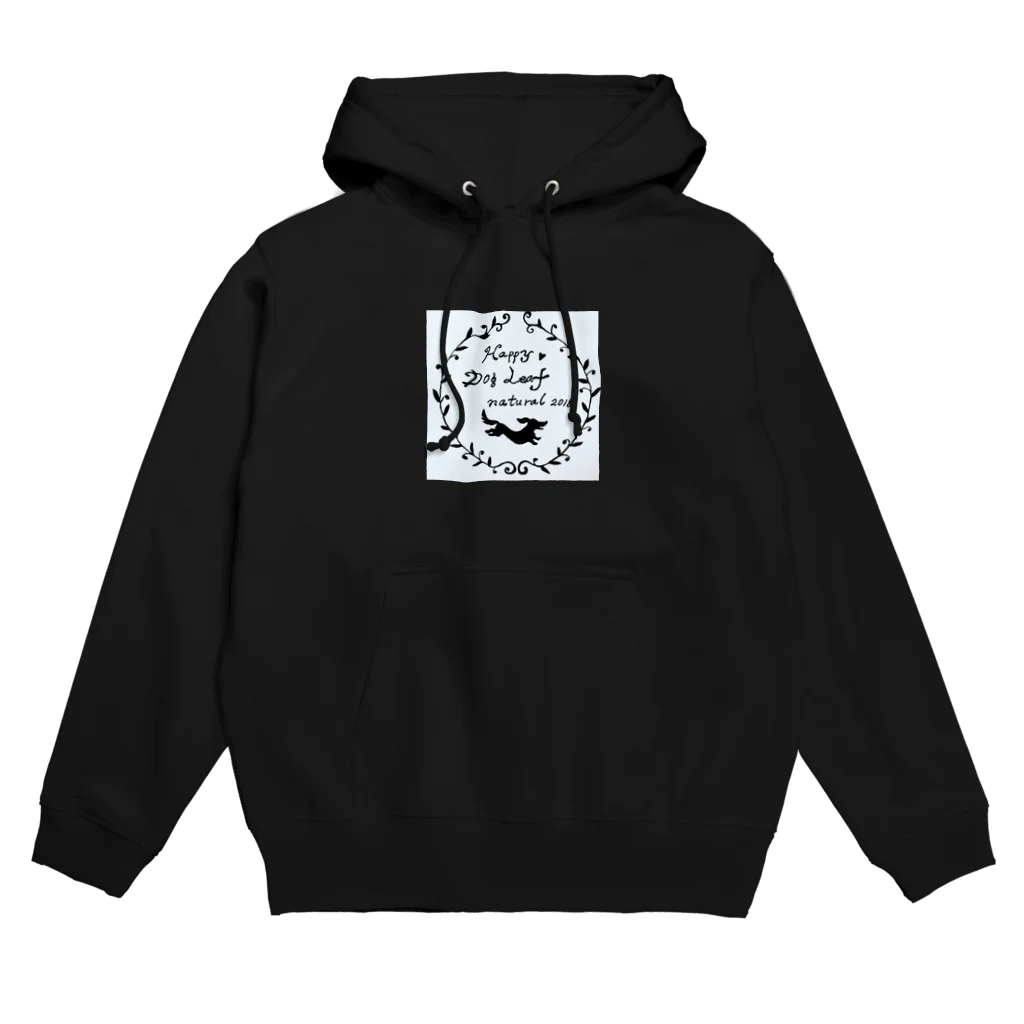 ナチュラルドッグリーフのハッピードッグリーフ Hoodie