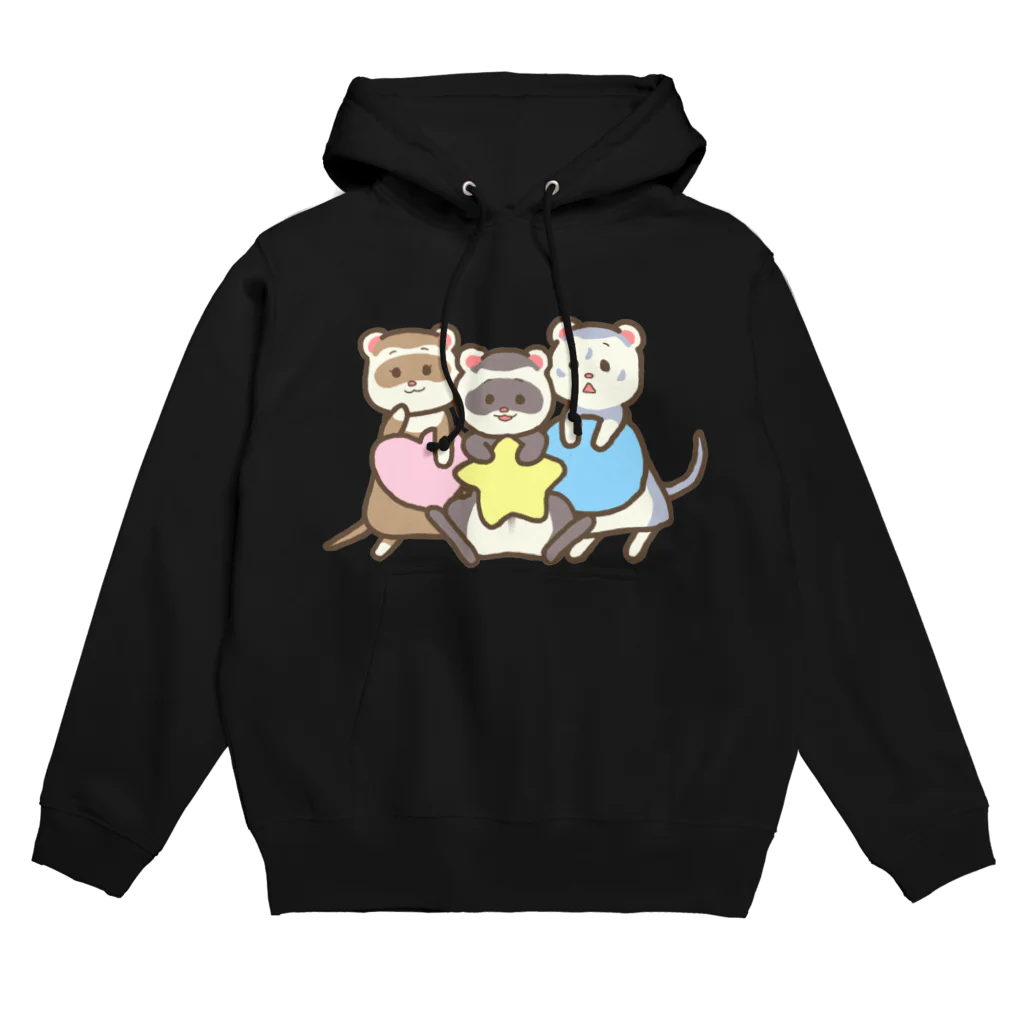 トトノザウルスの日常のなかよしふぇれっとさん Hoodie