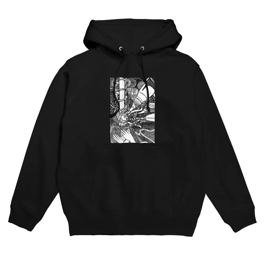 kazamaの偏頭痛 Hoodie